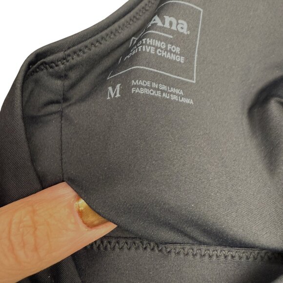 NWT Women's PRANA Sugar Shore Bikini Top Black | Size Medium - Picture 6 of 11